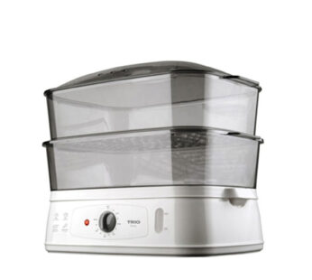 TRIO 20L FOOD STEAMER- 2 TIER