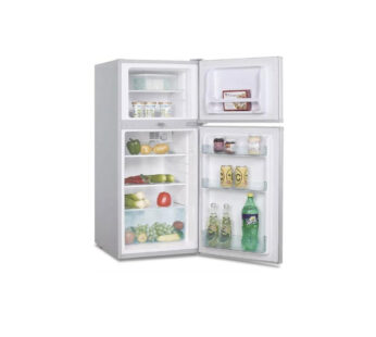 MODYL 125L CREAM GLASS 2 DOOR FRIDGE