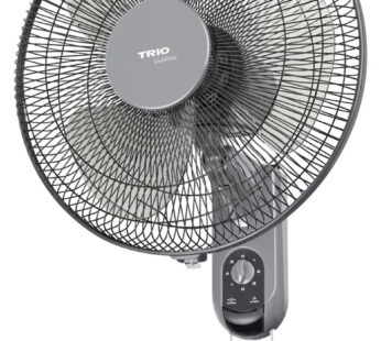 TRIO 16″ WALL FAN-GREY