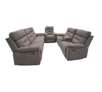 MOTON SOFA (3+2+1)- BROWN